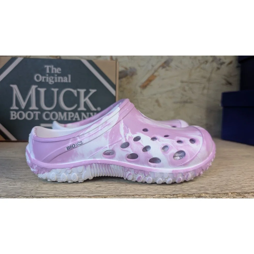 Muck Girls Clogs Youth Muckster II BioLite Pink Size 3
